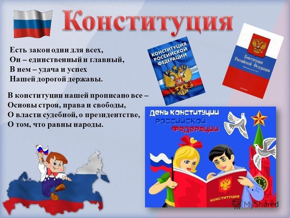 Конституция – основной закон государства — Невельский историко – краеведческий музей