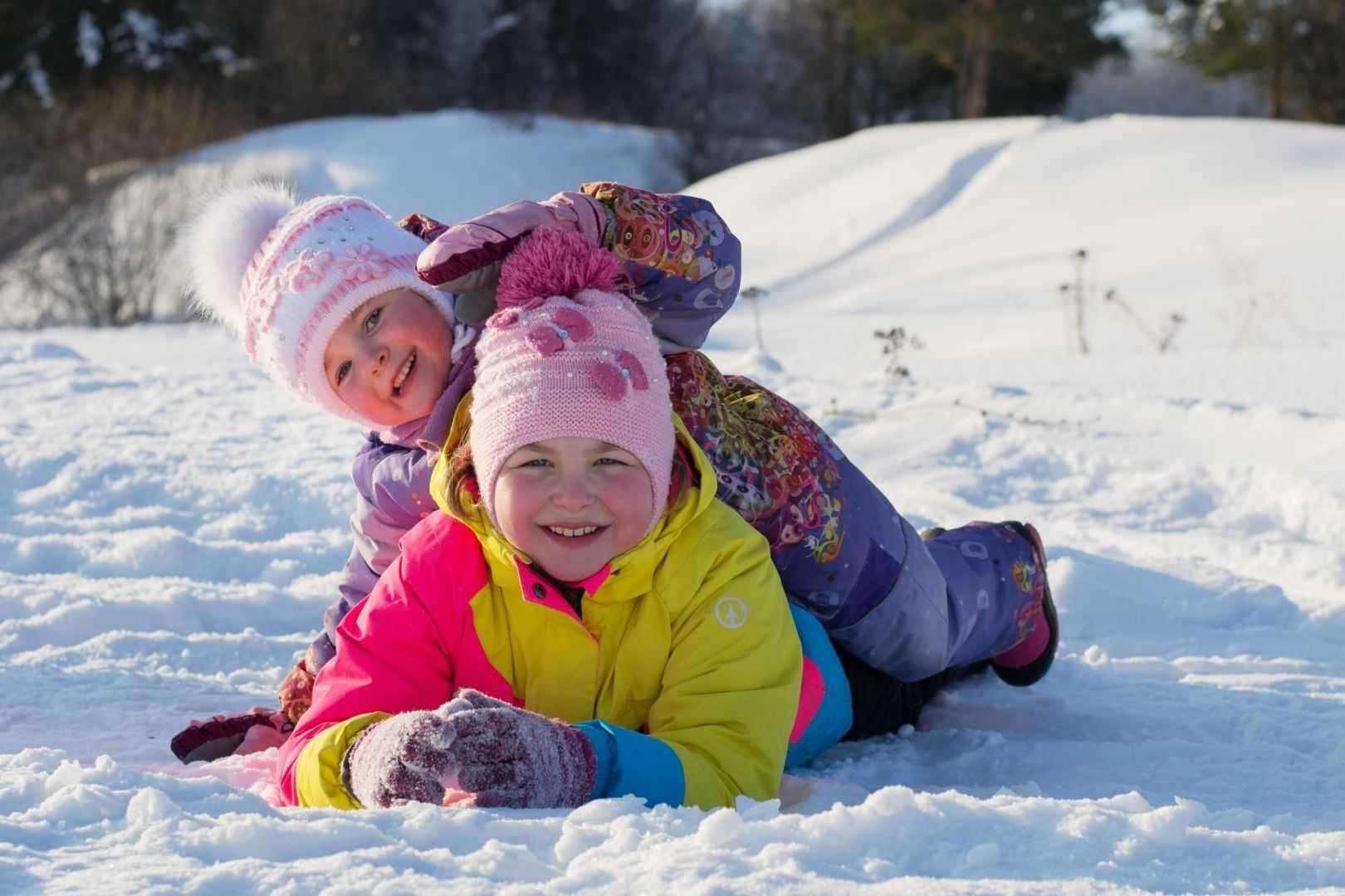 Развлечения зимой детям