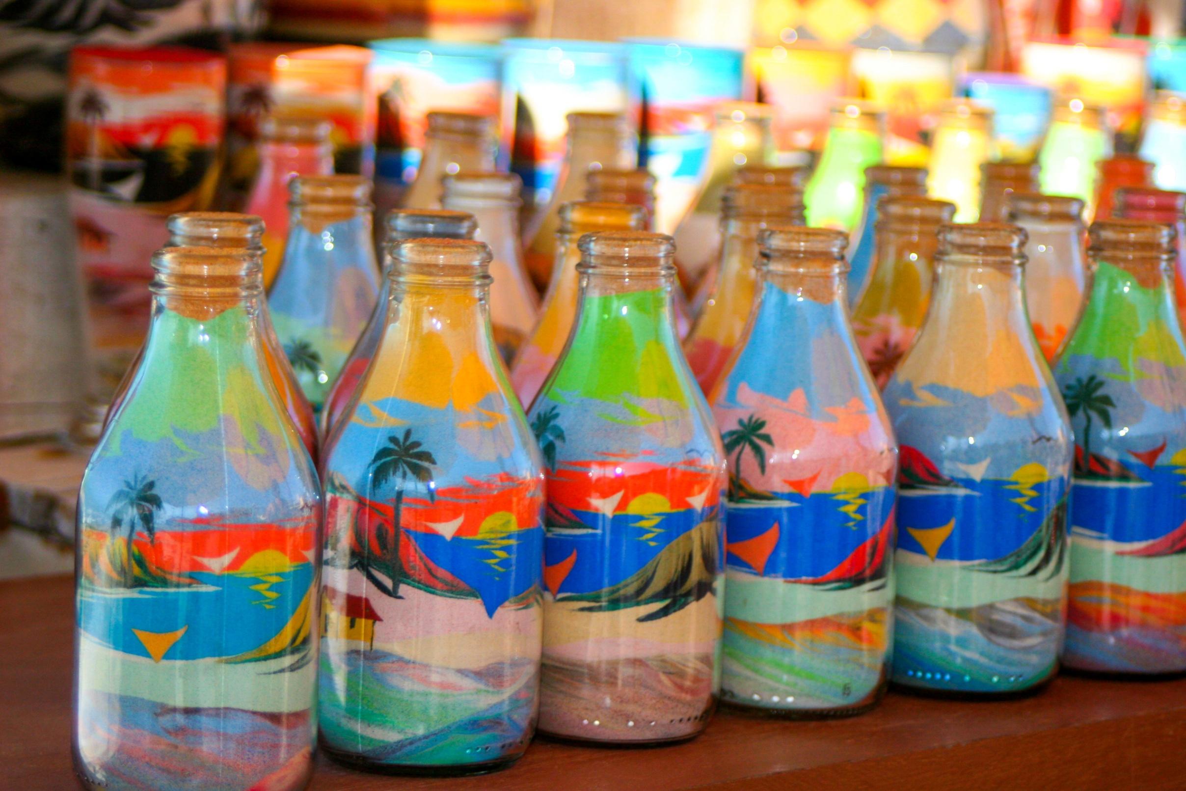 Бутылочки с цветным песком — выездной мастер-класс. | Чайно-Творческая Мастерская