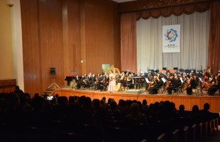 В Уфе состоялся концерт Национального симфонического оркестра «Арфа в джазе»