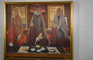 In the museum of Mikhail Nesterov, the opening of the exhibition dedicated to the memory of Akhmat Lutfullin