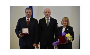 Рустэм Хамитов вручил государственные награды Российской Федерации и Республики Башкортостан