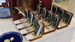 Radiy Khabirov presented the State awards of Russia and Bashkortostan