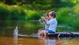 Первенство села Дуван по рыбной ловле среди детей и подростков