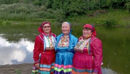 Участие фольклорного ансамбля в районном празднике «Сабантуй»