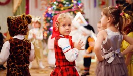 детский новогодний утренник.