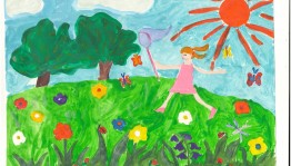 Конкурс рисунков « Воспоминания о лете»