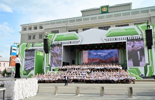 В финале III Международной книжной ярмарки «Китап-Байрам» выступил Детский сводный хор Республики Башкортостан