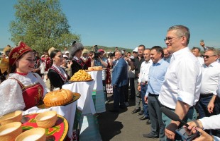 Врио Главы Башкортостана принял участие во Всероссийском инвестиционном сабантуе «Зауралье»