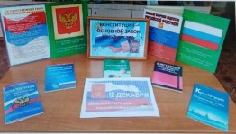 Час информации «Основной закон страны», к 30 – годовщине Дня Конституции РФ