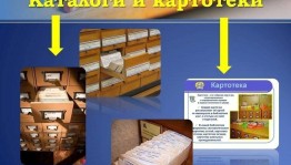 Библиотечный урок «Путешествие в мир каталогов и картотек»