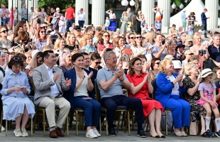 В финале III Международной книжной ярмарки «Китап-Байрам» выступил Детский сводный хор Республики Башкортостан
