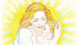 «Мир озарён любовью матерей».