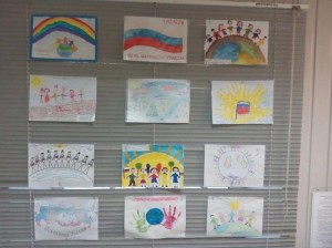 Выставка рисунков «Моя великая Россия»