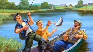 Развлекательный вечер «Рыбак рыбака видит издалека»