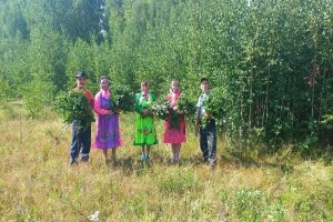 Мастер-класс по вязанию веников