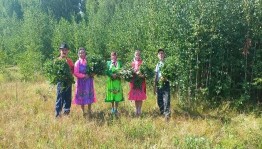 Мастер-класс по вязанию веников