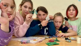 Мастер-класс «Брошь из бисера»