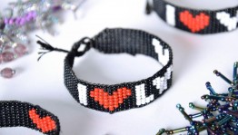 Мастер класс «Именной браслет из бисера»