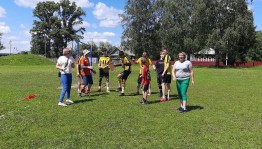 Детское мероприятие «Ура футбол»