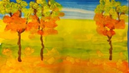 Выставка рисунков «Осенний пейзаж»