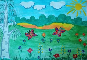 Конкурс рисунков «Люблю лето»