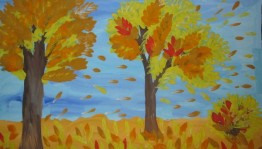 Конкурс рисунков«Я рисую осень»