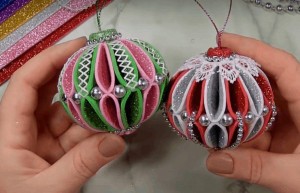 Мастер-класс «Ёлочные игрушки»