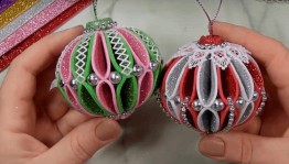 Мастер-класс «Ёлочные игрушки»