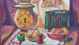 Мастер-класс «Декоративный натюрморт гуашью»