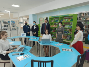 В рамках реализации нацпроекта «Культура» в селе Андреевка Илишевского района открылась библиотека нового поколения