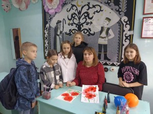 Мастер–класс «Благоухающие маки».