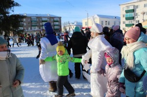 Открытие ледового городка