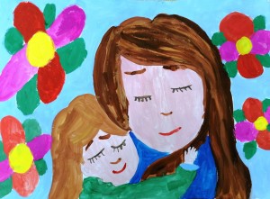 Выставка рисунков «Единственной маме на свете»