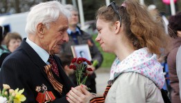 Встреча с ветераном ВО войны «Не стареют душой ветераны»