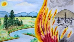 Профилактическая беседа «От маленькой спички–большой пожар»