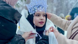 Открытие ледового городка