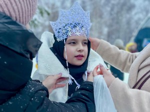 Открытие ледового городка