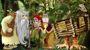 Игровая программа «В чаще лесной у Лешего с Бабой-ягой»