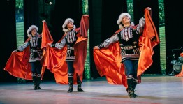 Ufa Song and Dance Ensemble "Miras" gave first performance in northern cities of Russia