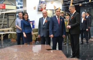 Acting Head of the Republic Radiy Habirov visited the Republican Museum of Military Glory