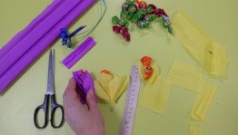 Мастер-класс «Букет из конфет»