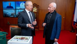 Андрей Назаров встретился с музыкантом и дирижёром Владимиром Спиваковым