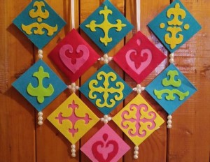 Мастер–класс по изготовлению панно из фетра «Башкирский орнамент»