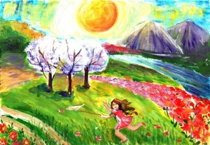 Конкурс рисунков«Рисую лето»