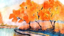Конкурс рисунков «Яркие краски осени»