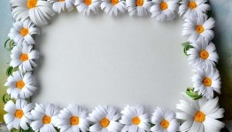 Мастер-класс «Фоторамка-ромашка»