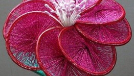 «Цветы в технике ганутель»