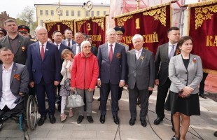 A shell with ground was laid at the base of the future monument to the Hero of Russia, Minigali Shaimuratov in Ufa