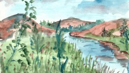 Выставка рисунков Т.Тагирова в выставочном залеТ.Тагирова«Наше вам с кисточкой»